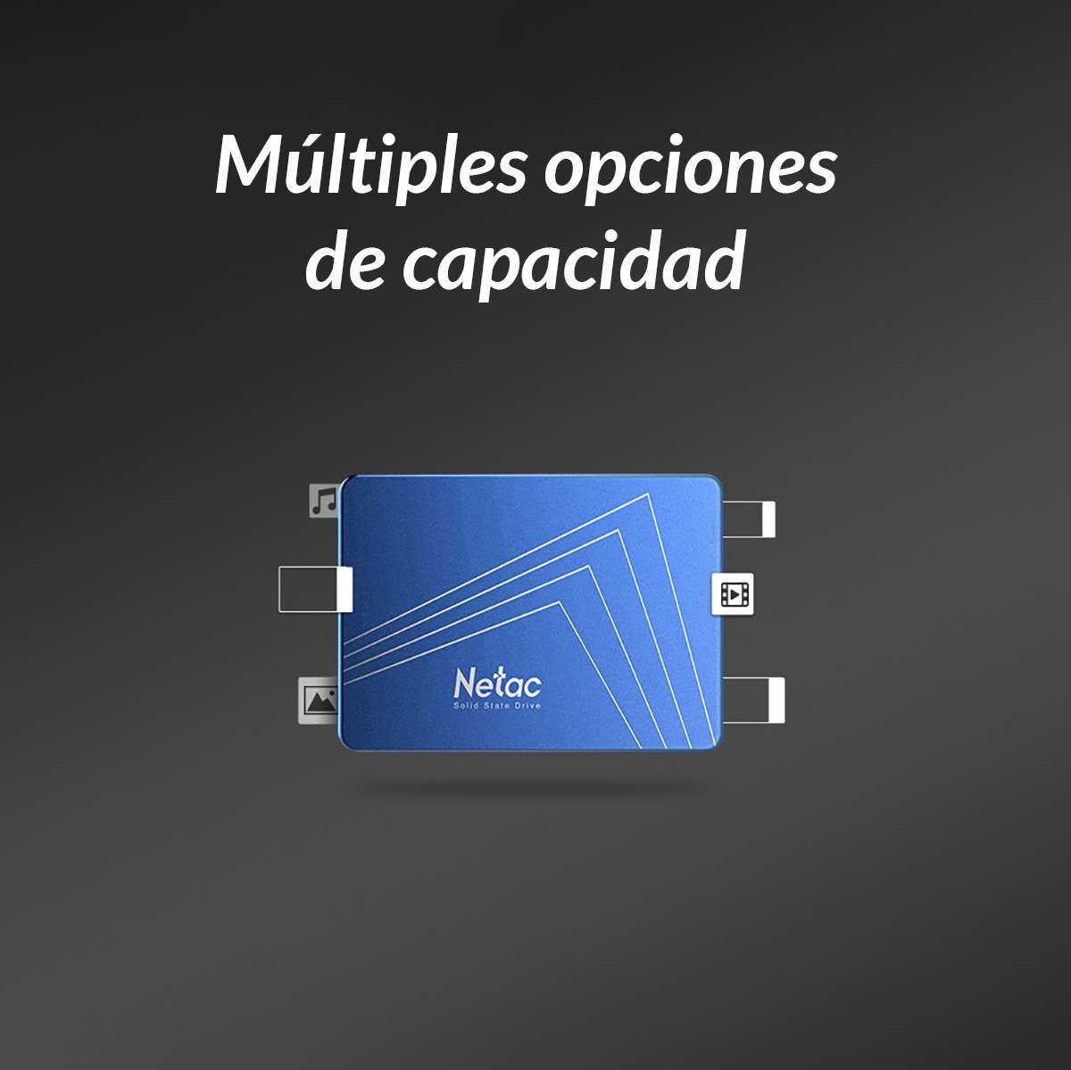 Disco Interno Ssd Netac 480GB N535S SATA III 2.5